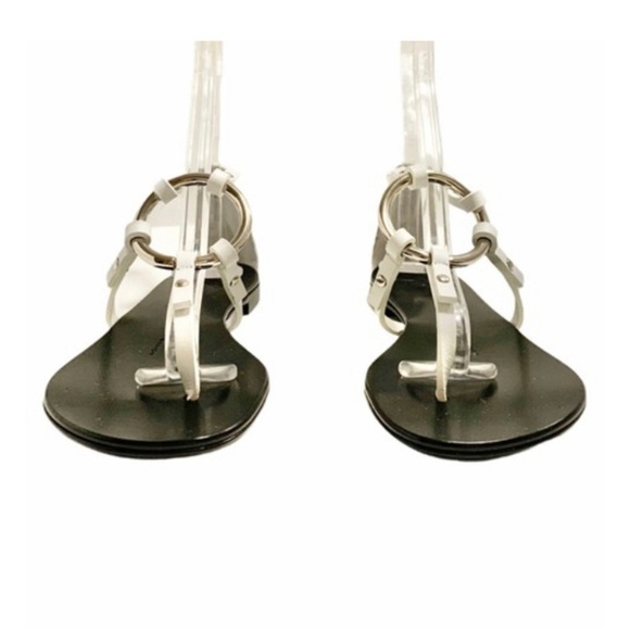 GIUSSEPE ZANOTTI SANDALS WHITE 39 - Picture 1 of 4